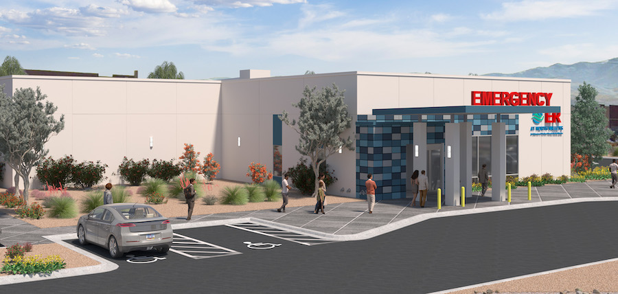 Rendering of ER at North Valleys