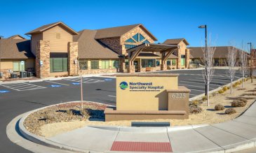 Exterior of the new Northwest Specialty Hospital