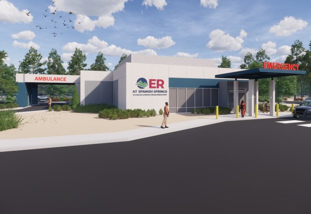 Rendering of ER at Spanish Springs