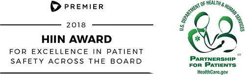 Premier HIIN Award For Excellence in Patient Safety